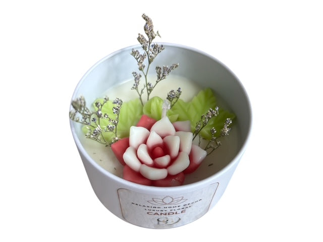 Flowers Candle, Handmade, Gift for MOM, flower Candle, Beautiful Decor, Home Decor, Beautify your home